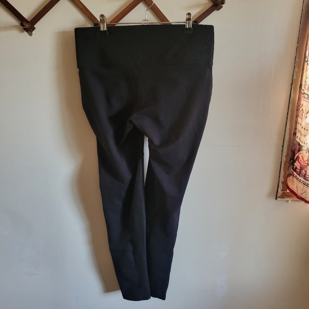 Spanx Ready to Wow Leggings Glitter Black Stretch 1 1X - Picture 3 of 10